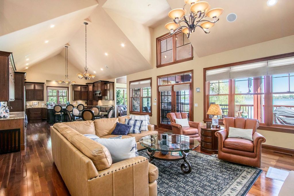 Stunning Indian Lakefront Estate in Michigan Listed for 3.95 Million Offers Unparalleled Comfort and Convenience 27