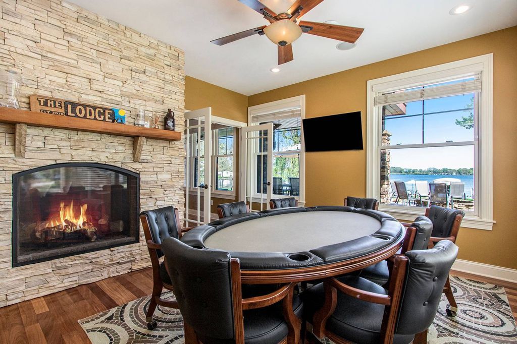 Stunning Indian Lakefront Estate in Michigan Listed for 3.95 Million Offers Unparalleled Comfort and Convenience 34