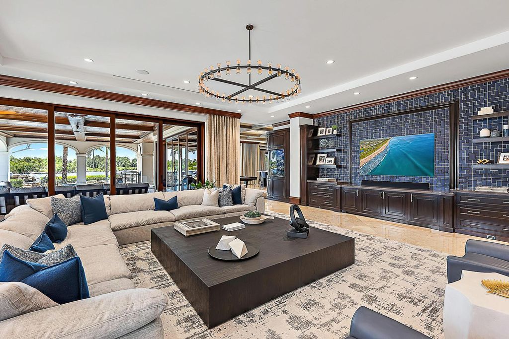 Nestled within the prestigious Admirals Cove community, this Ultimate Trophy Property, originally completed in 2016 and newly remodeled in 2023, offers unparalleled luxury and coastal living.