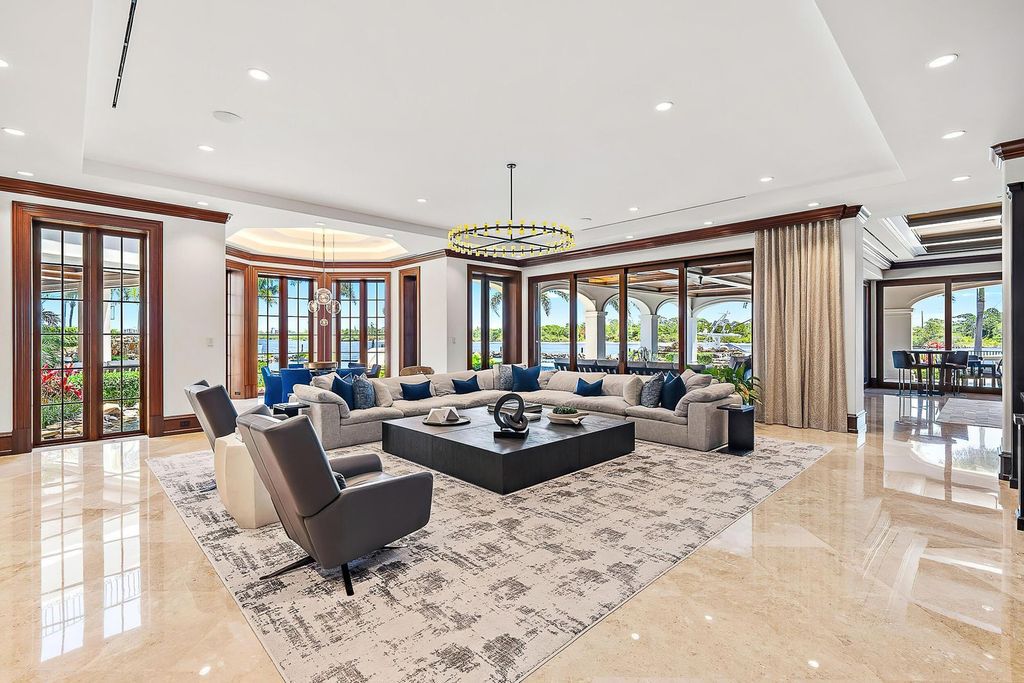 Nestled within the prestigious Admirals Cove community, this Ultimate Trophy Property, originally completed in 2016 and newly remodeled in 2023, offers unparalleled luxury and coastal living.