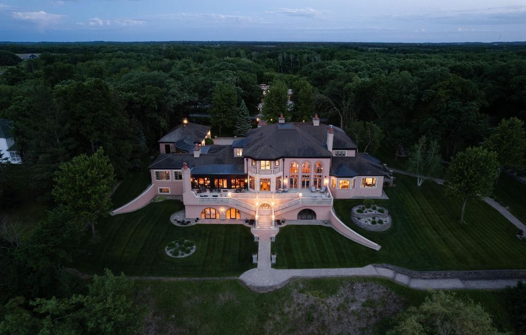 Tuscan Inspired Mansion with Expansive Views Hits the Market in Minnesota for 14 Million 1