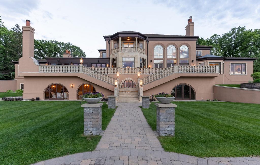 Tuscan Inspired Mansion with Expansive Views Hits the Market in Minnesota for 14 Million 11