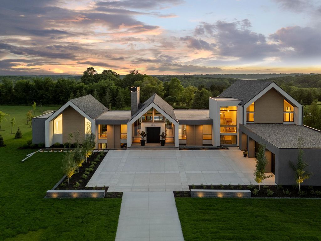 Bold and Avant Garde Artisan Tour Home by Modern Oasis and Charles Stinson Offered at 7.5 Million in Minnesota 1