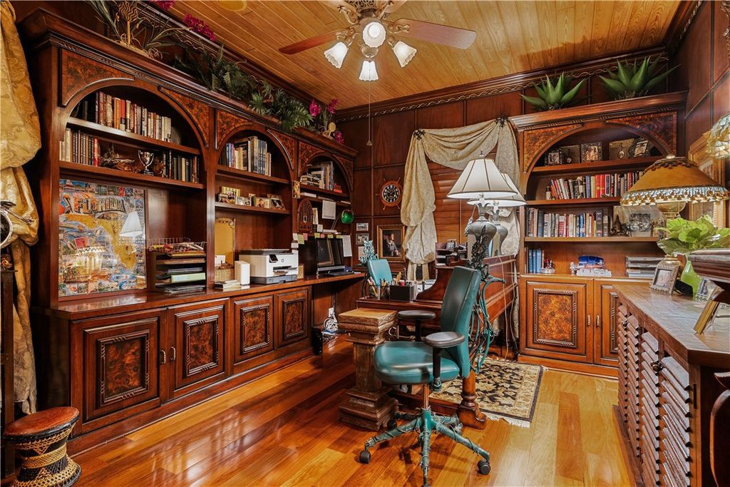 Nestled amid native tropical landscaping, this expansive estate offers a blend of luxury and tranquility. The 1.69-acre estate features a stunning 3,582 square feet main residence with 3 bedrooms and 4 bathrooms, providing ample space for family and guests.