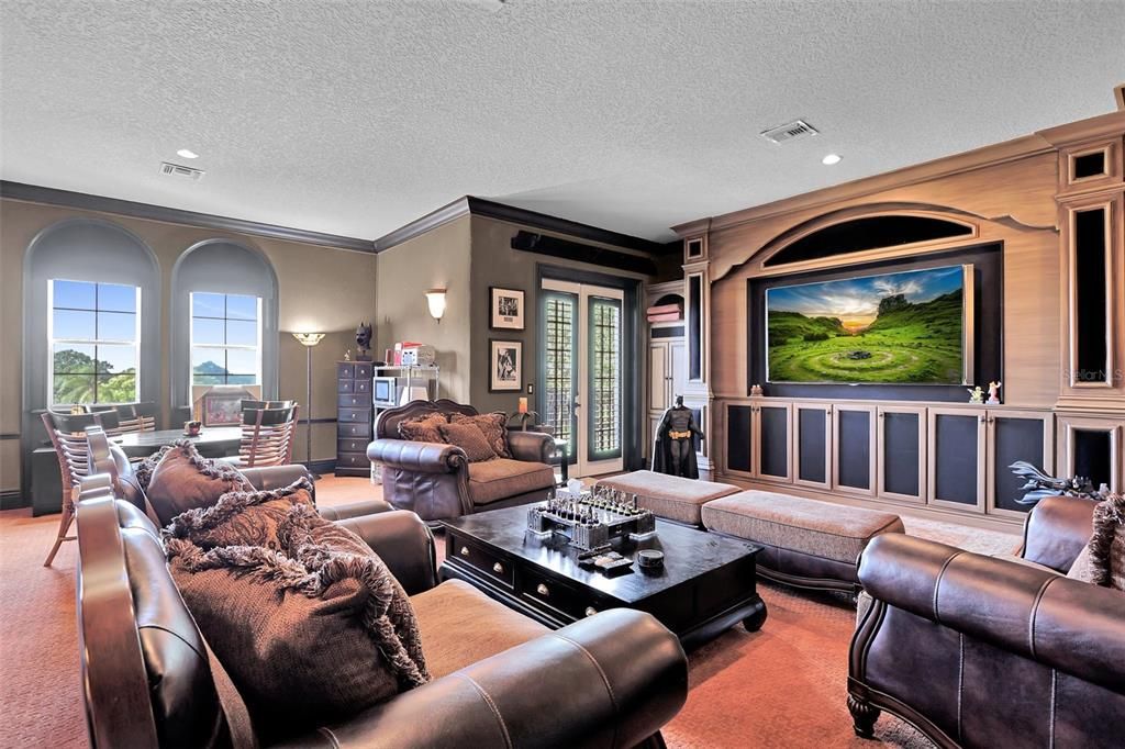 Nestled on 16 acres of meticulously landscaped grounds, this grand mansion boasts nearly 20,000 square feet of exquisitely designed living space.