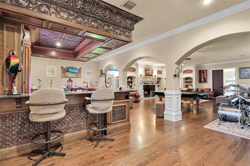 Nestled on 16 acres of meticulously landscaped grounds, this grand mansion boasts nearly 20,000 square feet of exquisitely designed living space.