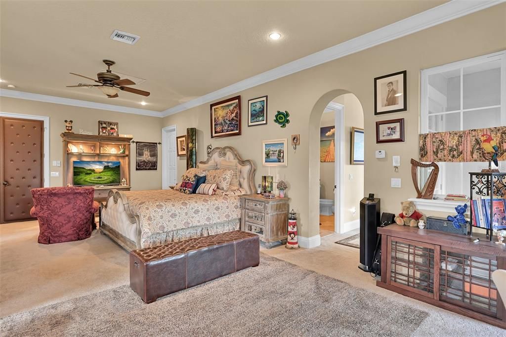 Nestled on 16 acres of meticulously landscaped grounds, this grand mansion boasts nearly 20,000 square feet of exquisitely designed living space.