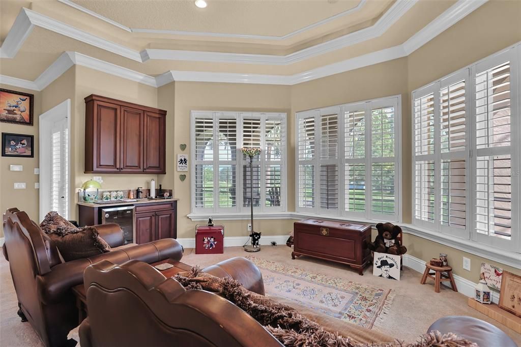 Nestled on 16 acres of meticulously landscaped grounds, this grand mansion boasts nearly 20,000 square feet of exquisitely designed living space.