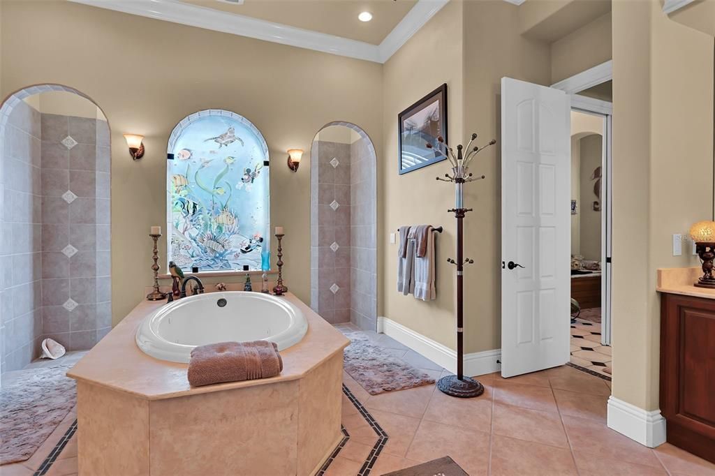 Nestled on 16 acres of meticulously landscaped grounds, this grand mansion boasts nearly 20,000 square feet of exquisitely designed living space.
