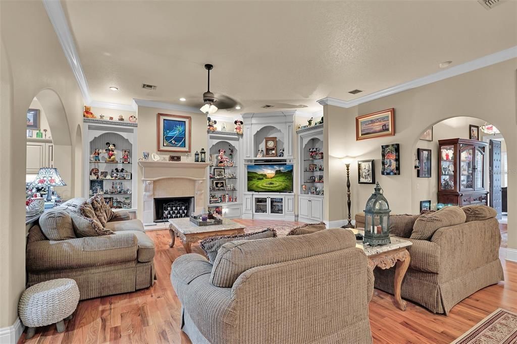 Nestled on 16 acres of meticulously landscaped grounds, this grand mansion boasts nearly 20,000 square feet of exquisitely designed living space.