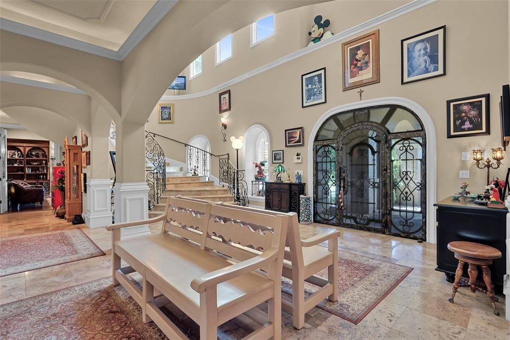 Nestled on 16 acres of meticulously landscaped grounds, this grand mansion boasts nearly 20,000 square feet of exquisitely designed living space.
