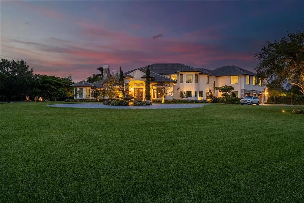 Welcome to this luxurious estate in the prestigious Aero Club. Featuring 7 bedrooms, 8 1/2 bathrooms, and 3 1/2 kitchens, this home is designed for ultimate comfort.
