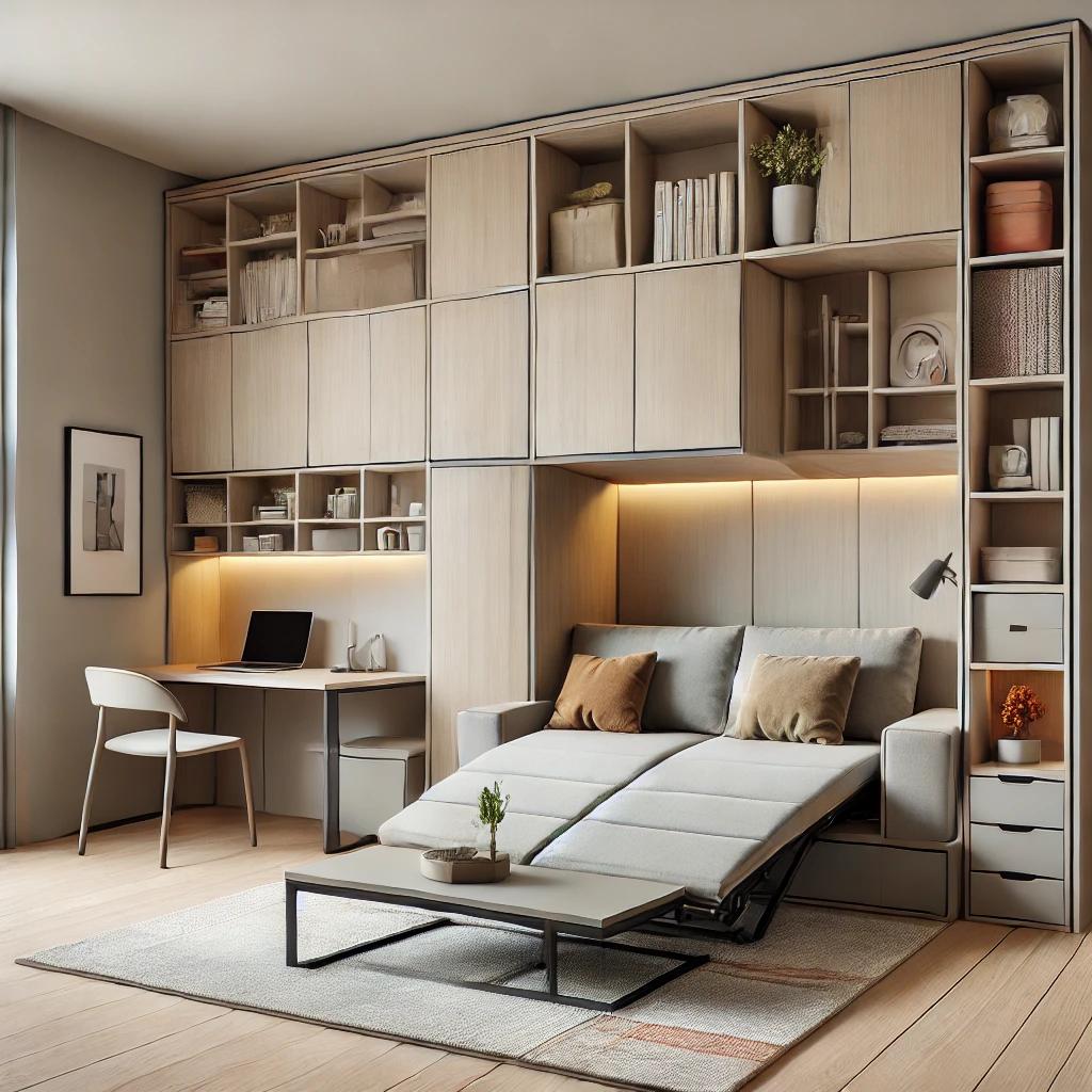 Multi functional Furniture When space is limited multi functional furniture is key