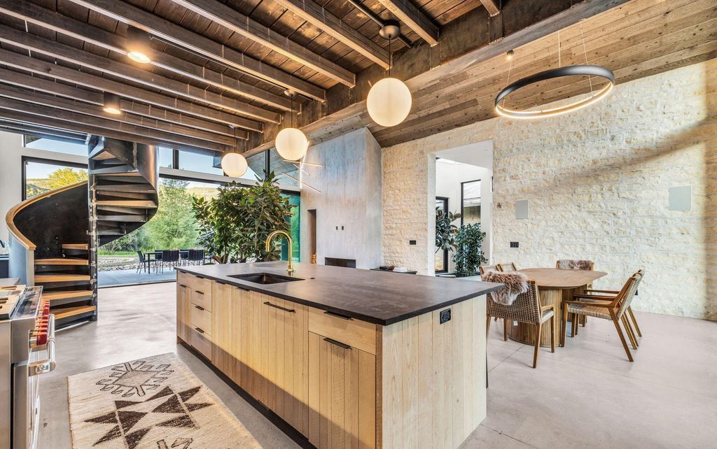 Rick Brighton Designed Stark Ranch 13.9 Million Blend of Modern Elegance and Rustic Charm 11
