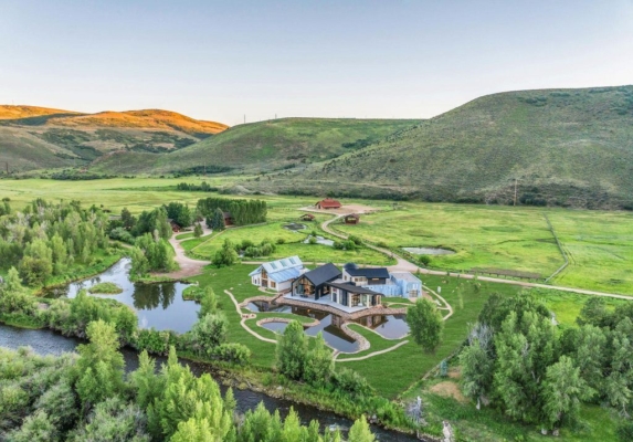 Stark Ranch Rick Brighton-Designed Stark Ranch: $13.9 Million Blend of Modern ...