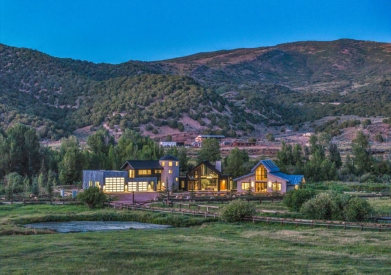 Stark Ranch Rick Brighton-Designed Stark Ranch: $13.9 Million Blend of Modern ...