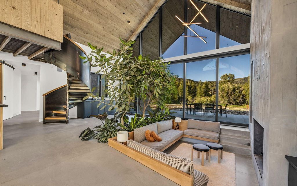 Rick Brighton Designed Stark Ranch 13.9 Million Blend of Modern Elegance and Rustic Charm 8