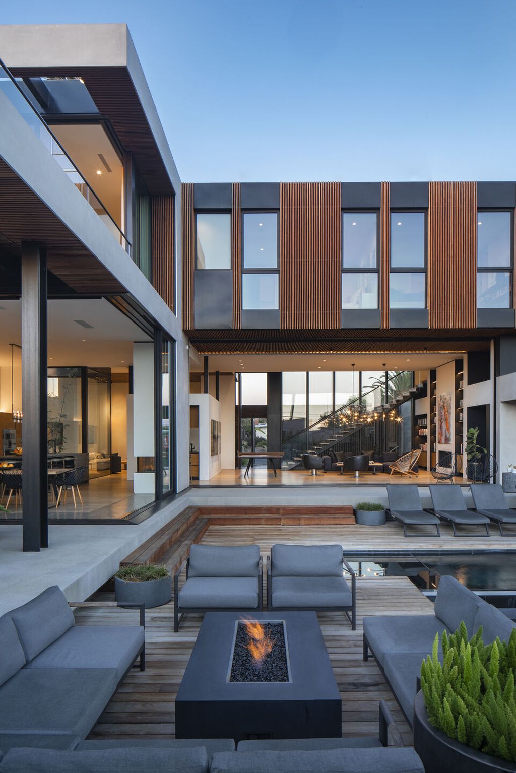 Stairway to the Stars, Light-filled Home by Minarc Group