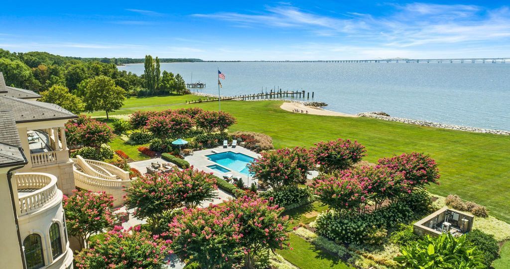 True Masterpiece Estate on 18 Acres in Maryland with Chesapeake Bay Bridge Views for 15.75 Million 2
