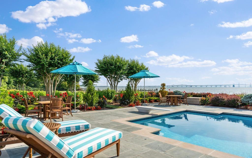 True Masterpiece Estate on 18 Acres in Maryland with Chesapeake Bay Bridge Views for 15.75 Million 37