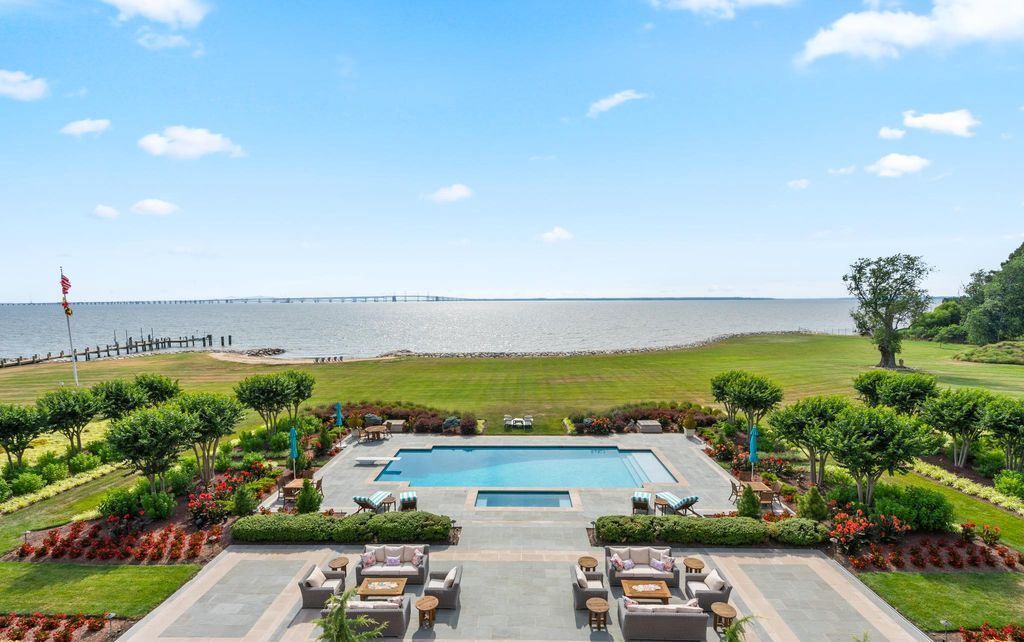 True Masterpiece Estate on 18 Acres in Maryland with Chesapeake Bay Bridge Views for 15.75 Million 4