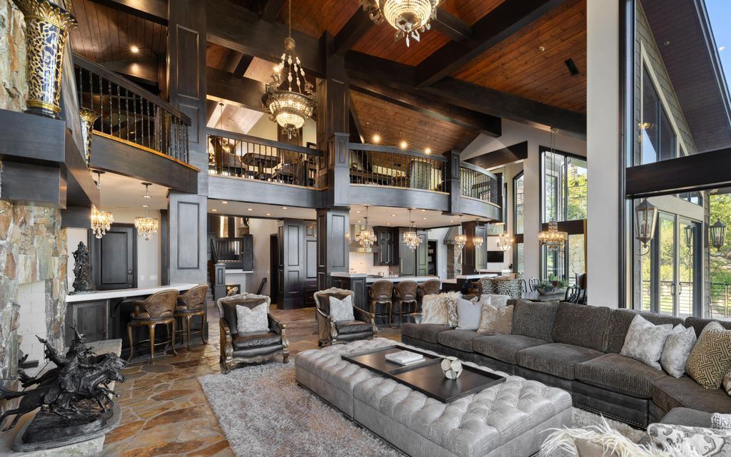 Utahs Premier Lake and Mountain View Estate Listed at 17.9 Million 12