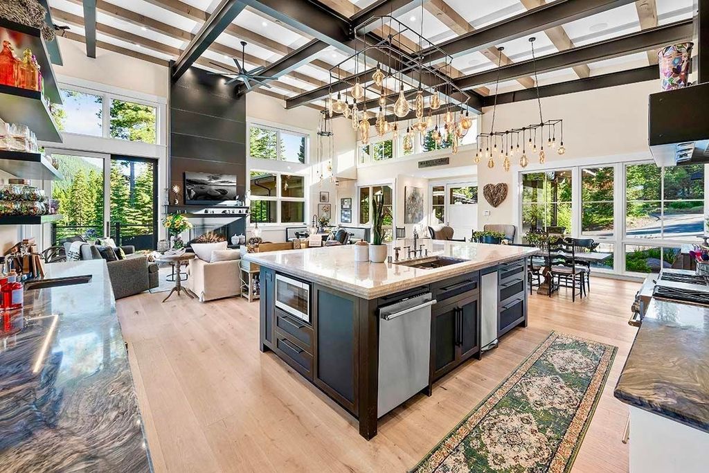 13.25 Million Estate Stunning Mid Century Industrial Design with Lookout Mountain Views 10