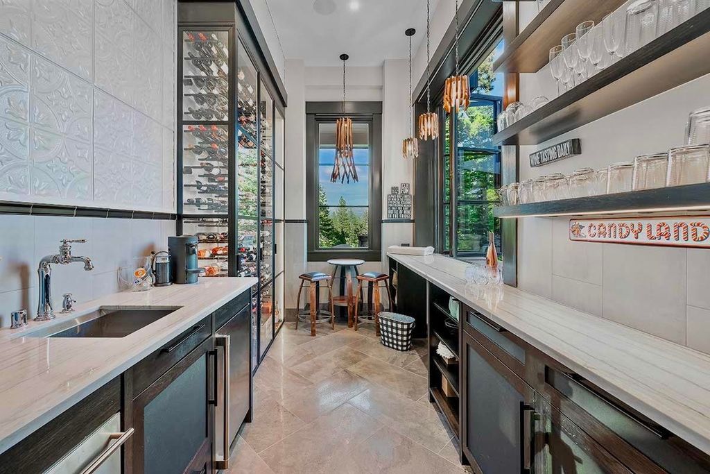 13.25 Million Estate Stunning Mid Century Industrial Design with Lookout Mountain Views 13