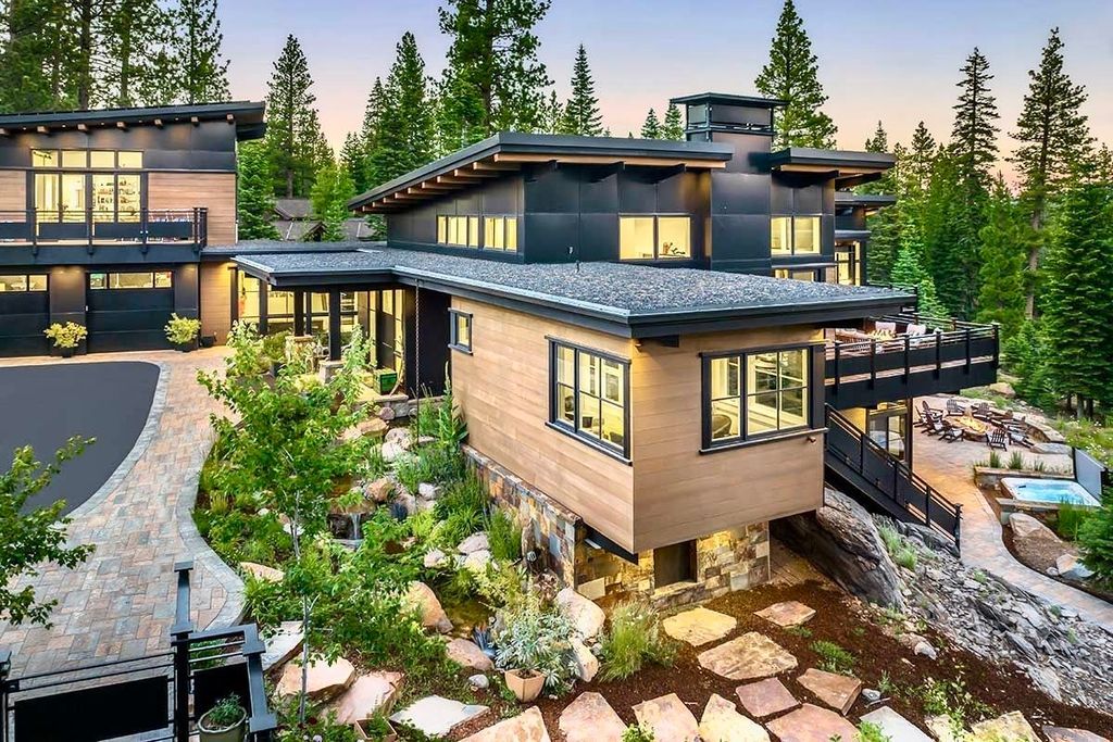 13.25 Million Estate Stunning Mid Century Industrial Design with Lookout Mountain Views 5