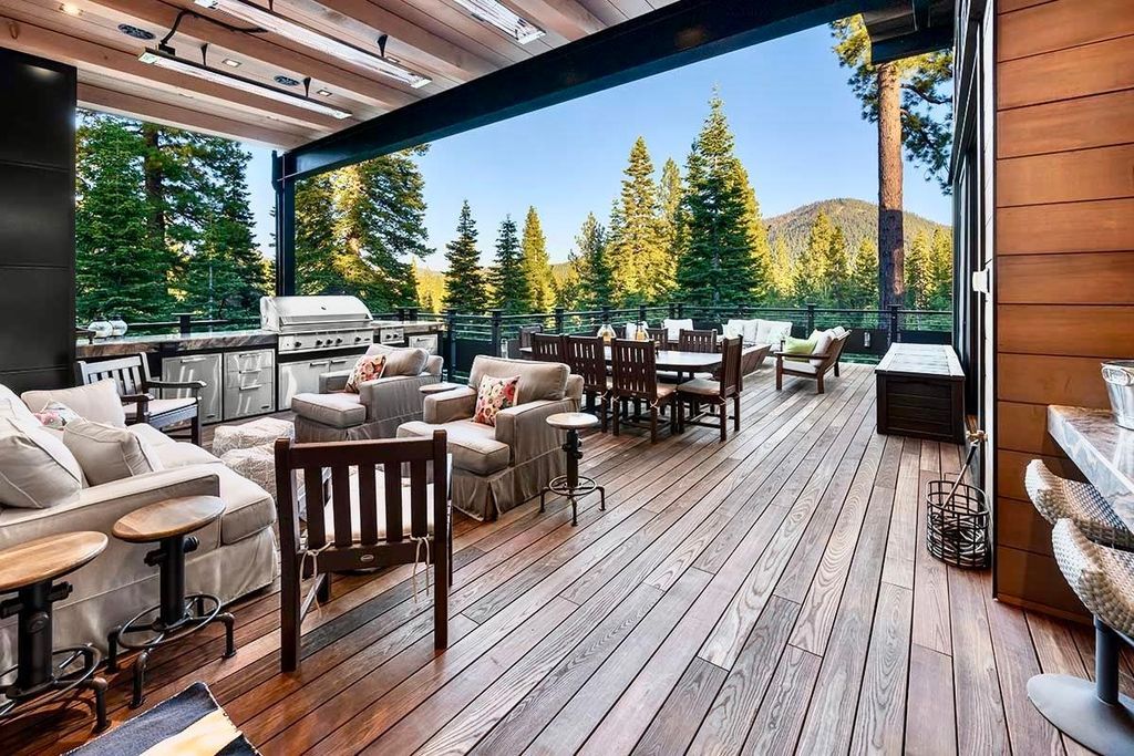 13.25 Million Estate Stunning Mid Century Industrial Design with Lookout Mountain Views 7