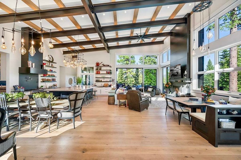 13.25 Million Estate Stunning Mid Century Industrial Design with Lookout Mountain Views 9