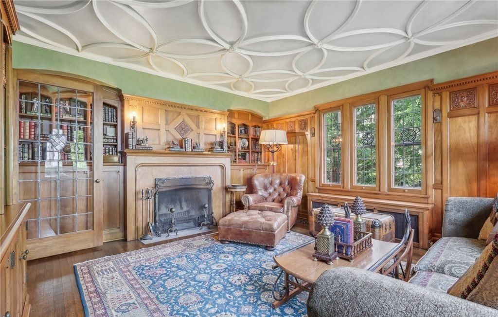 1926 Architectural Marvel with Lake Erie Views Elegant Gardens for 4.25 Million in Ohio 10