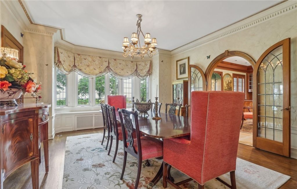 1926 Architectural Marvel with Lake Erie Views Elegant Gardens for 4.25 Million in Ohio 12