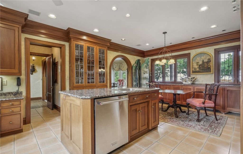 1926 Architectural Marvel with Lake Erie Views Elegant Gardens for 4.25 Million in Ohio 13