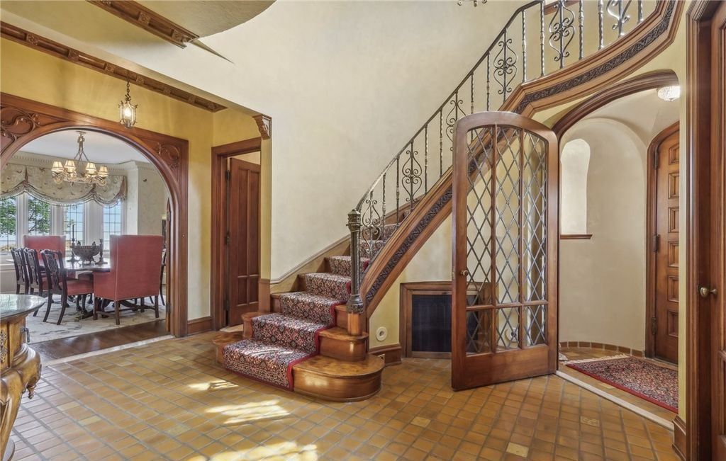 1926 Architectural Marvel with Lake Erie Views Elegant Gardens for 4.25 Million in Ohio 17