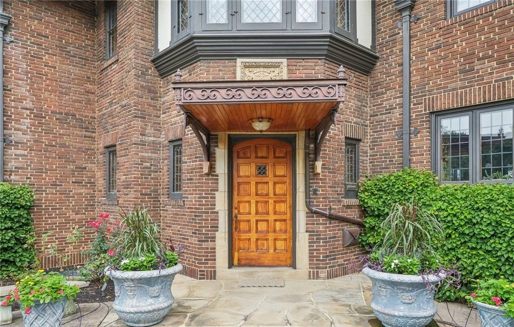 1926 Architectural Marvel with Lake Erie Views Elegant Gardens for 4.25 Million in Ohio 4