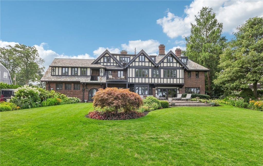 1926 Architectural Marvel with Lake Erie Views Elegant Gardens for 4.25 Million in Ohio 41