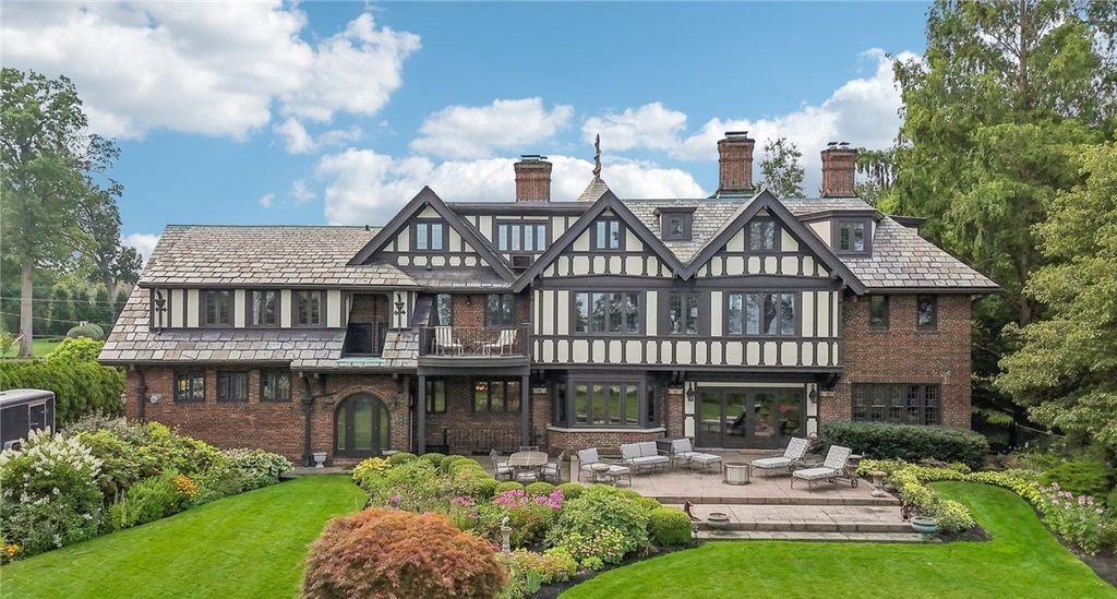 1926 Architectural Marvel with Lake Erie Views Elegant Gardens for 4.25 Million in Ohio 42