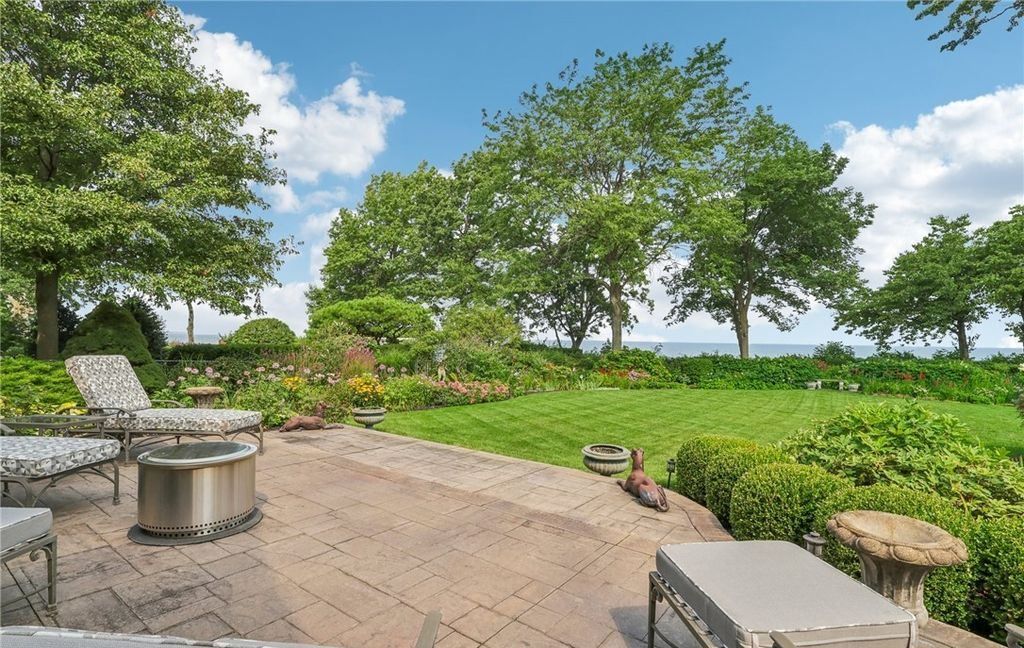 1926 Architectural Marvel with Lake Erie Views Elegant Gardens for 4.25 Million in Ohio 44
