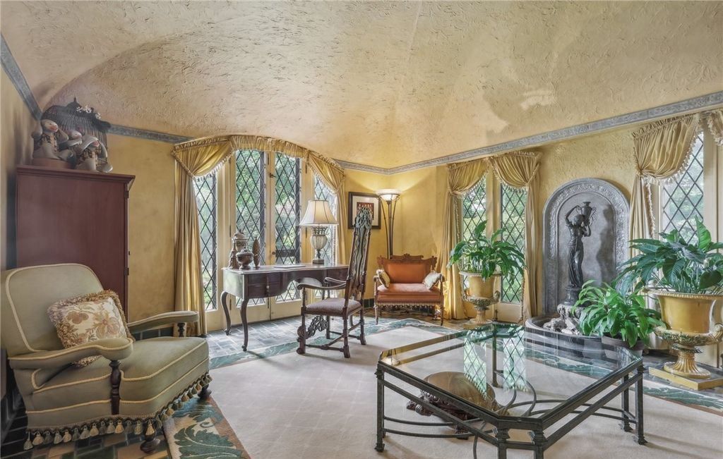 1926 Architectural Marvel with Lake Erie Views Elegant Gardens for 4.25 Million in Ohio 7