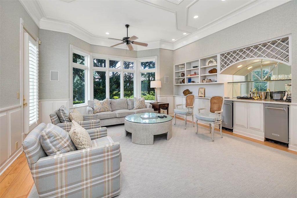 Estate with Impeccable Architecture and Open Floor Plan Listed at 8.95 Million in Georgia 26
