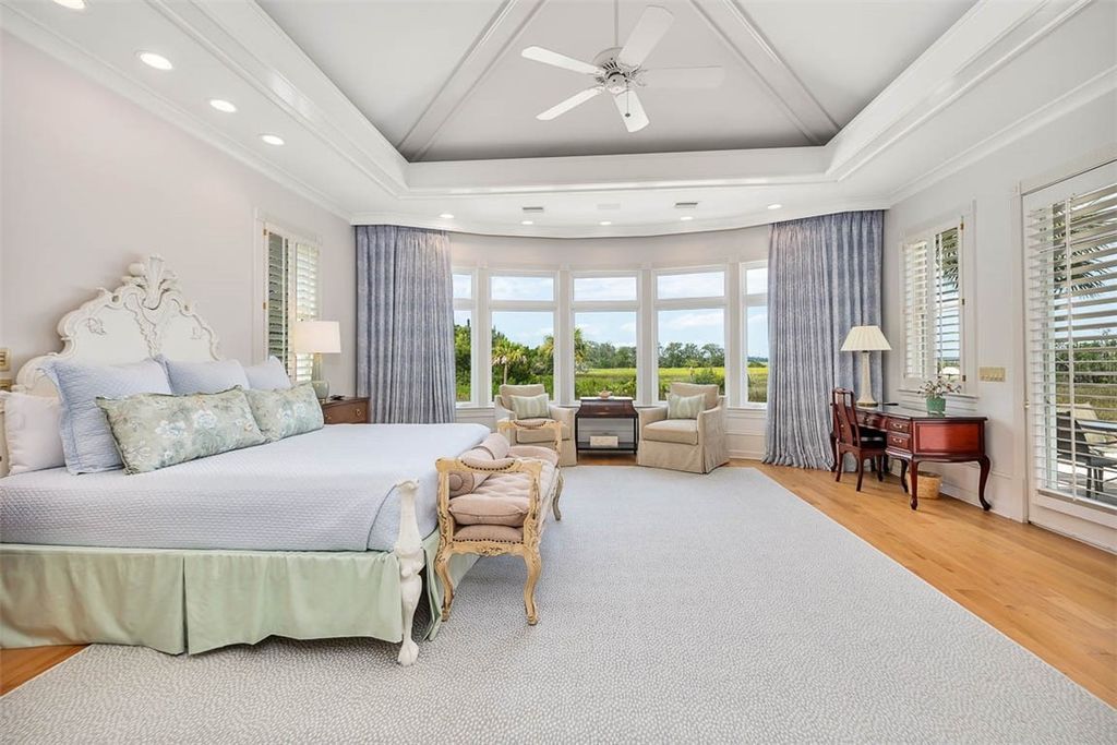Estate with Impeccable Architecture and Open Floor Plan Listed at 8.95 Million in Georgia 28