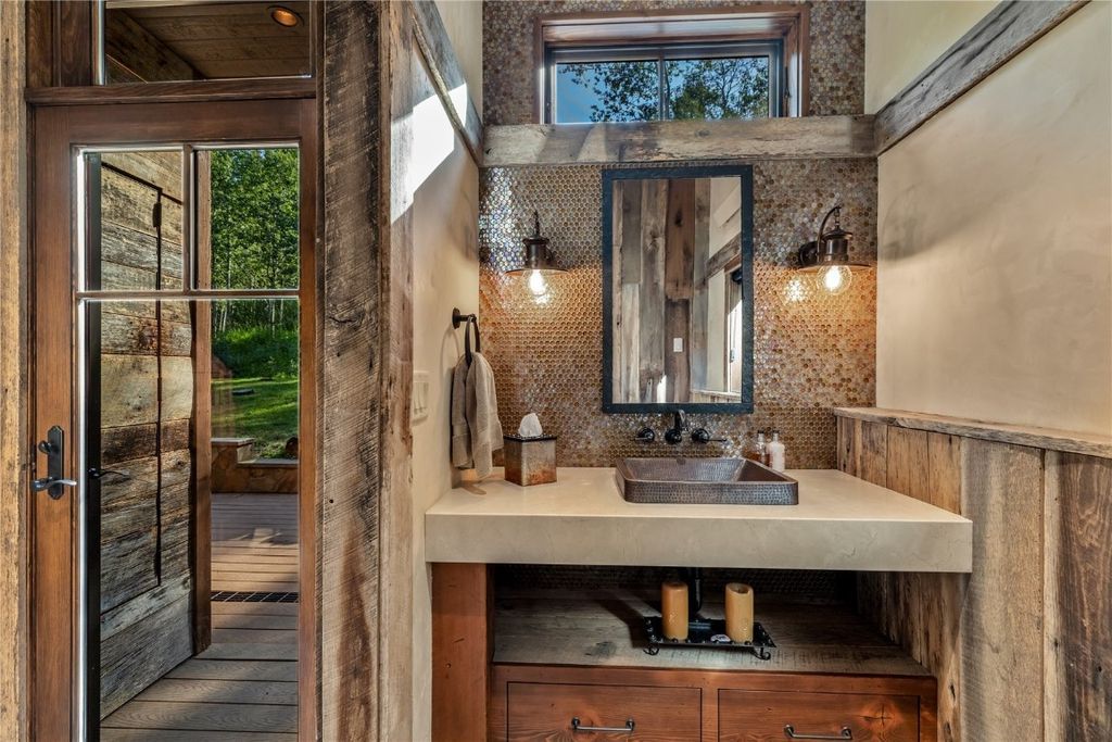 Gunn Creek Estate Rustic Contemporary Luxury with Live Water and Natural Landscapes in Colorado for 13.5 Million 17