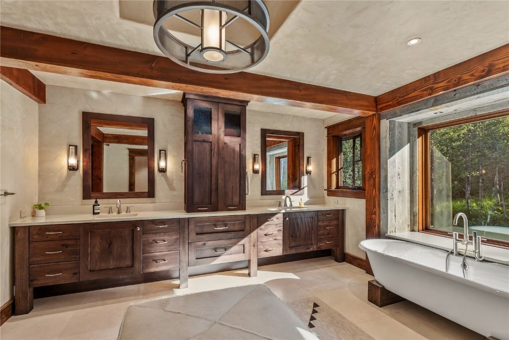 Gunn Creek Estate Rustic Contemporary Luxury with Live Water and Natural Landscapes in Colorado for 13.5 Million 26