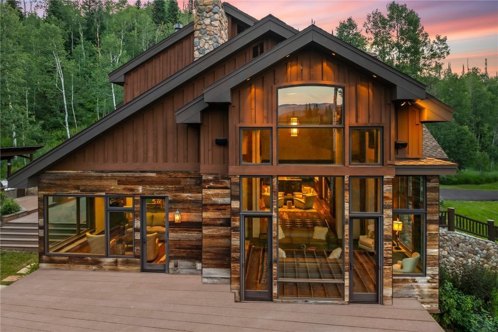 Gunn Creek Estate Rustic Contemporary Luxury with Live Water and Natural Landscapes in Colorado for 13.5 Million 49