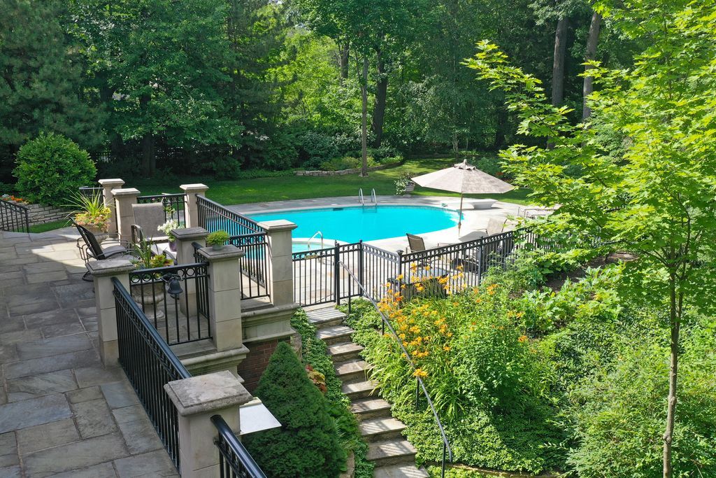Illinois Gem Fairy Tale Home with Breathtaking Outdoor Spaces Asking 3.75 Million 33