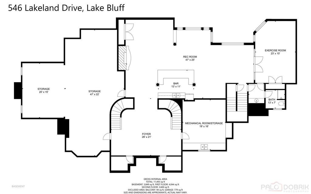 Illinois Gem Fairy Tale Home with Breathtaking Outdoor Spaces Asking 3.75 Million 38
