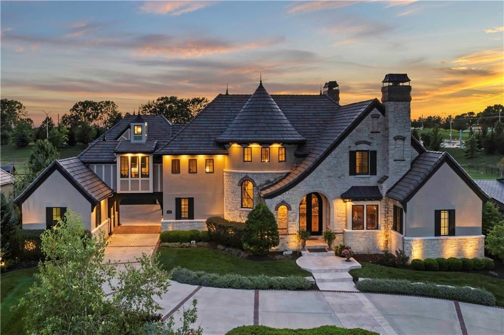 Kansas Luxury at Its Finest The Interlachen a French Country Style Home by Larson Building Co. for 3895000 2