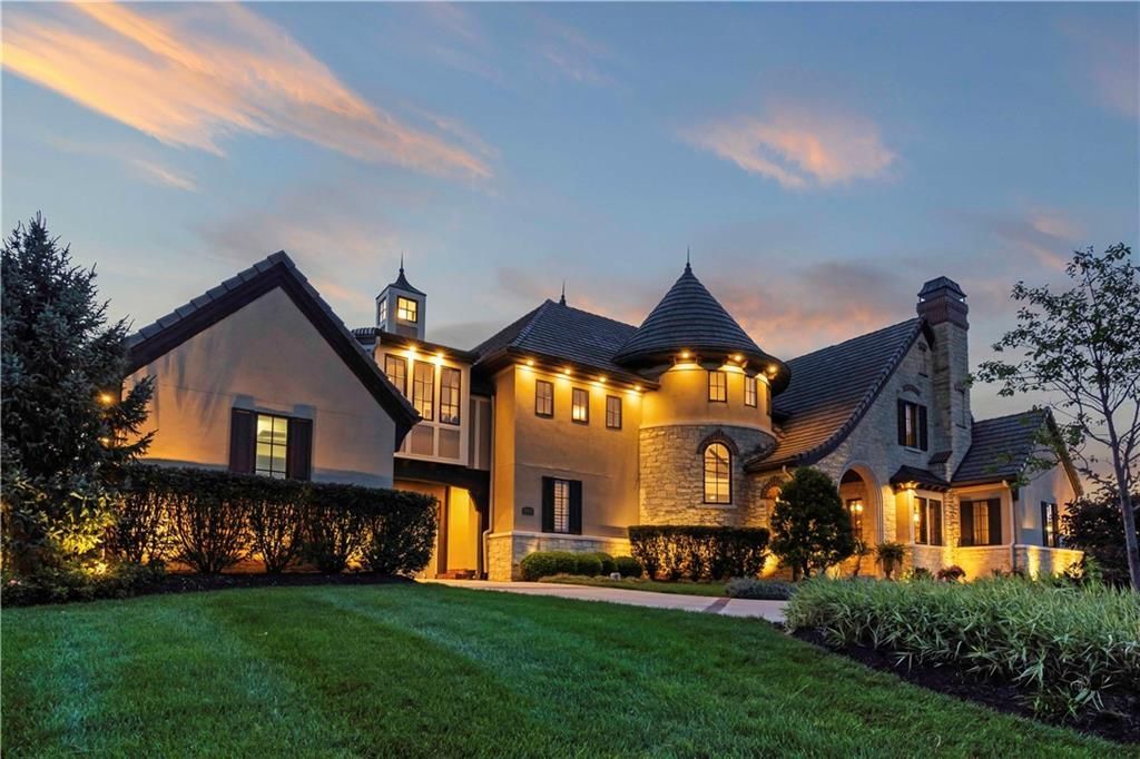 Kansas Luxury at Its Finest The Interlachen a French Country Style Home by Larson Building Co. for 3895000 3