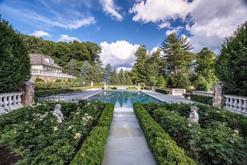 Massachusetts Estate with Showpiece Pool and Picturesque Grounds Listed for 14.9 Million 39
